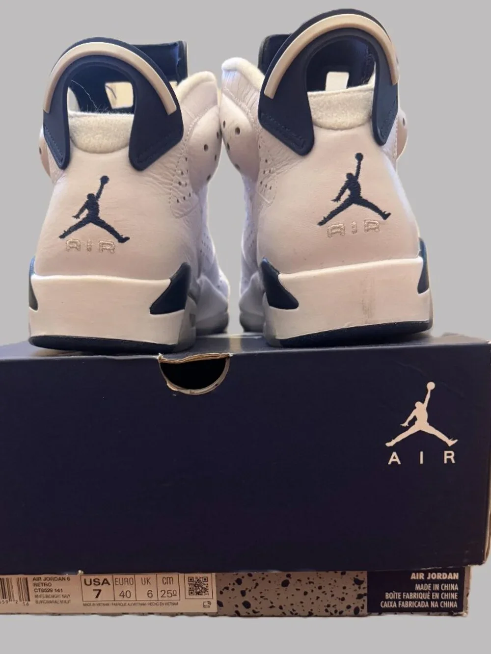 Air Jordan 6 Retro 'Midnight Navy' 2022